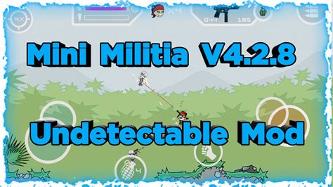 Mini Militia Undetectable MOD APK 4.2.8 .